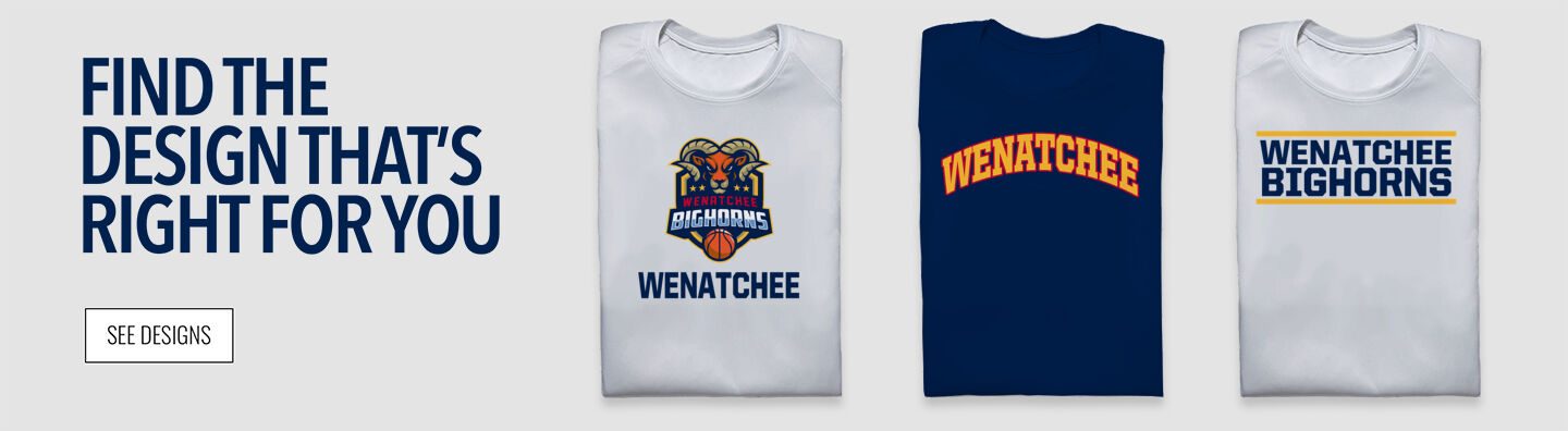 Wenatchee Bighorns Bighorns Find the Design That's Right For You - Single Banner