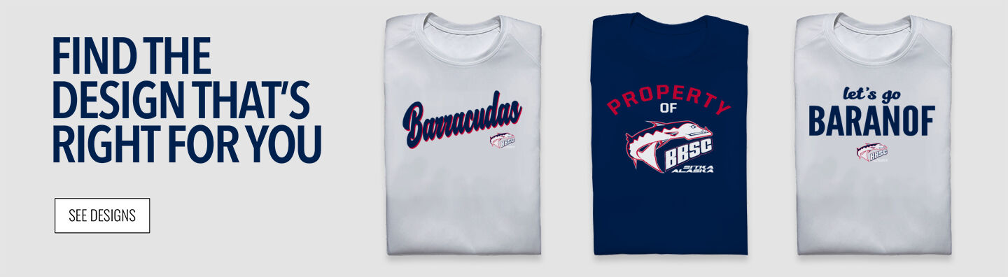 Baranof Barracuda  Swim Club Find the Design That's Right For You - Single Banner