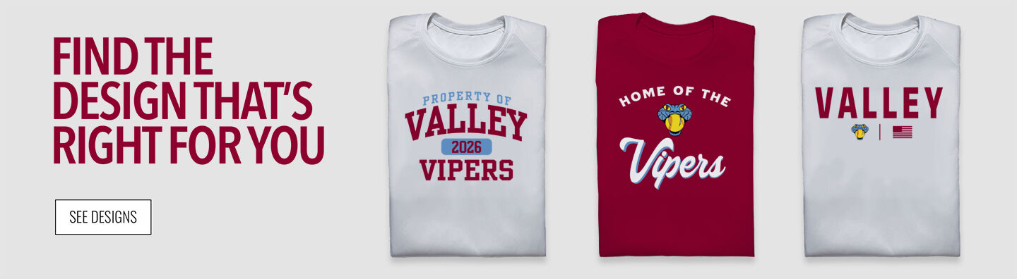Valley  Vipers Find the Design That's Right For You - Single Banner
