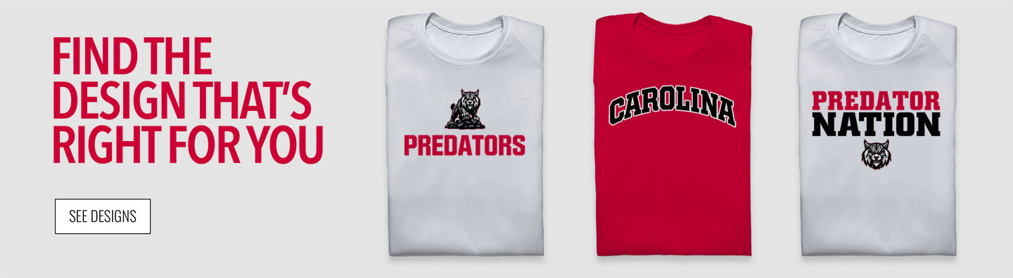 CAROLINA PREDATORS  PREDATORS Find the Design That's Right For You - Single Banner