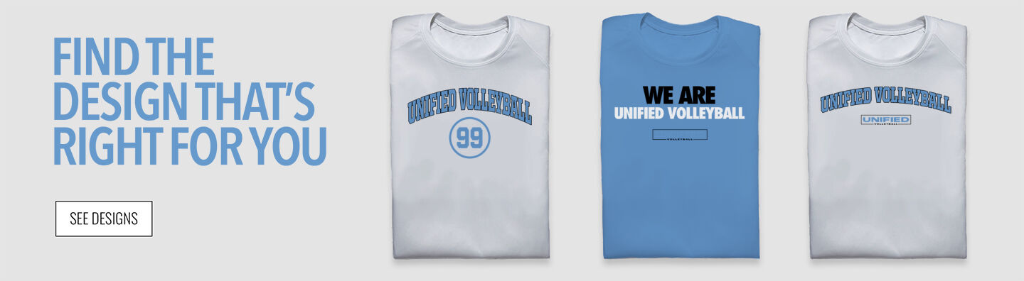 Unified Volleyball Unified Volleyball Find the Design That's Right For You - Single Banner