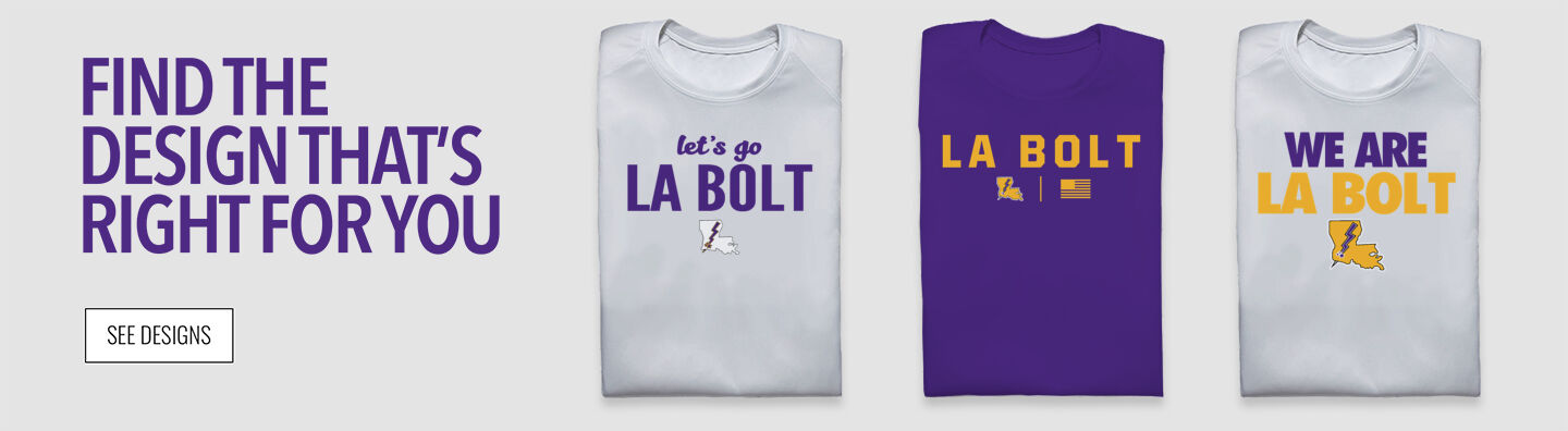 LA Bolt Baseball LA Bolt Baseball Find the Design That's Right For You - Single Banner