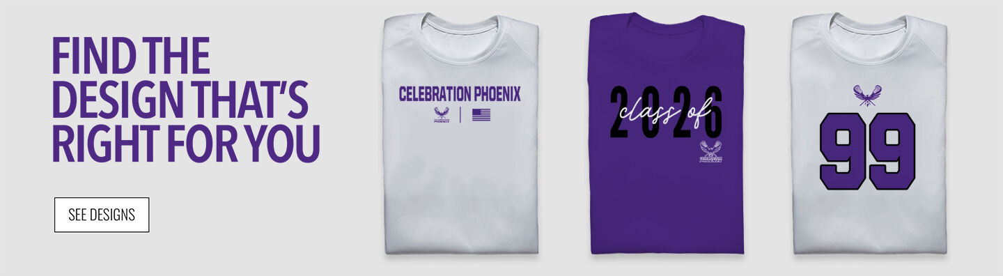 Celebration Phoenix Lacrosse Club Find the Design That's Right For You - Single Banner