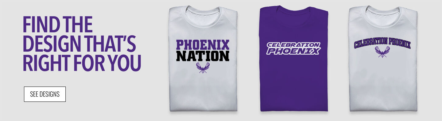 Celebration Phoenix Lacrosse Club Find the Design That's Right For You - Single Banner