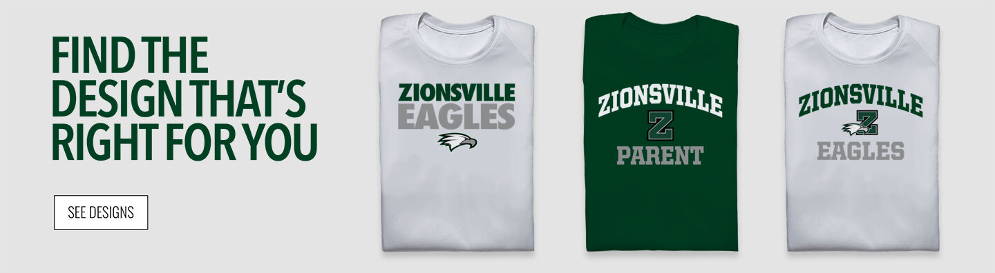 Zionsville High School Eagles Online Store Find the Design That's Right For You - Single Banner