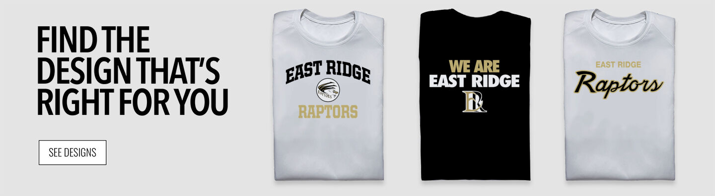 East Ridge Raptors Find Your Design Banner
