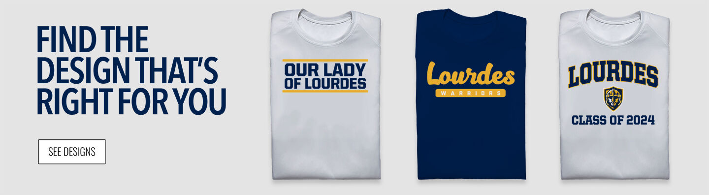 Lourdes Warriors Find the Design That's Right For You - Single Banner