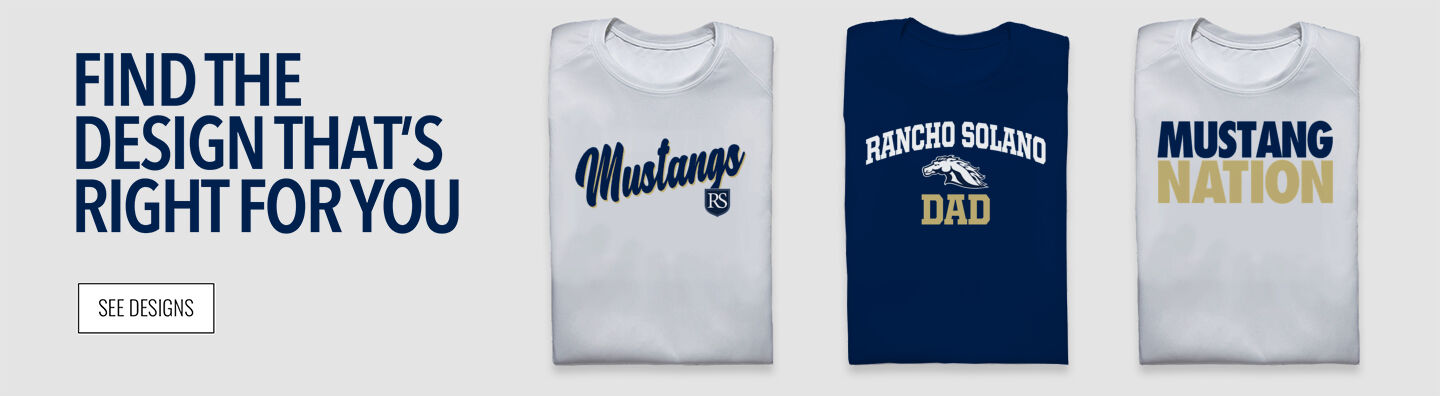 Rancho Solano Mustangs Find the Design That's Right For You - Single Banner