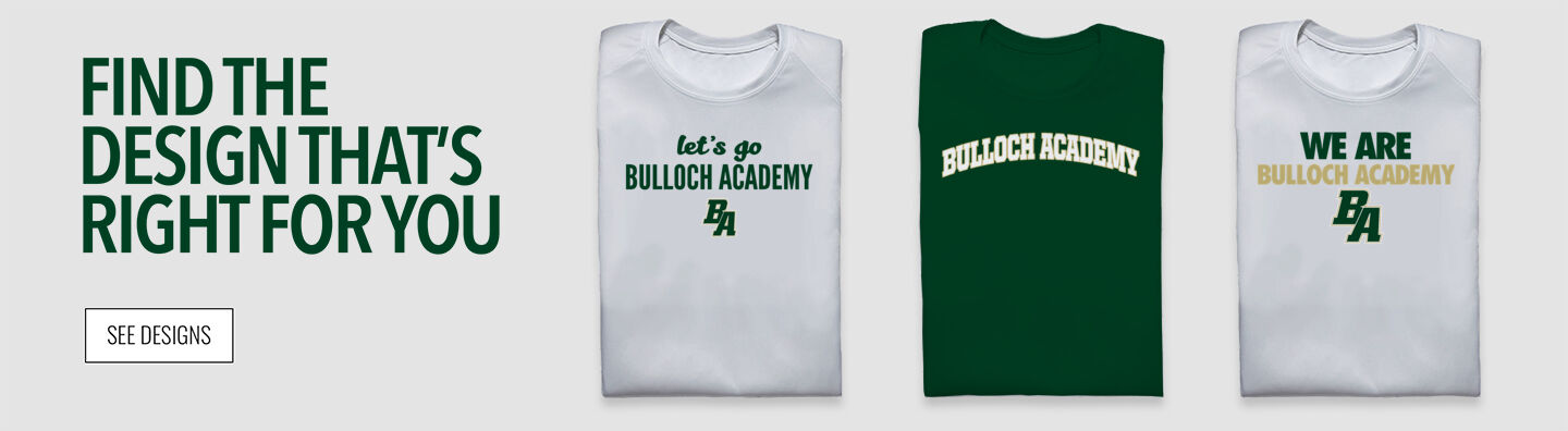 BULLOCH ACADEMY Home of the Gators Find the Design That's Right For You - Single Banner