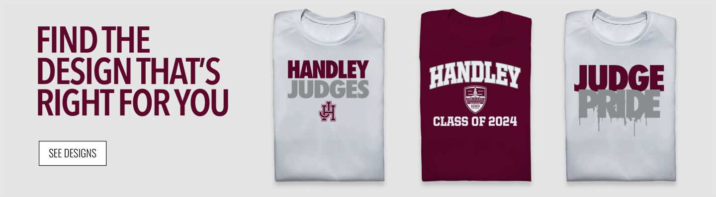 HANDLEY JUDGES The Official Online Store Find the Design That's Right For You - Single Banner