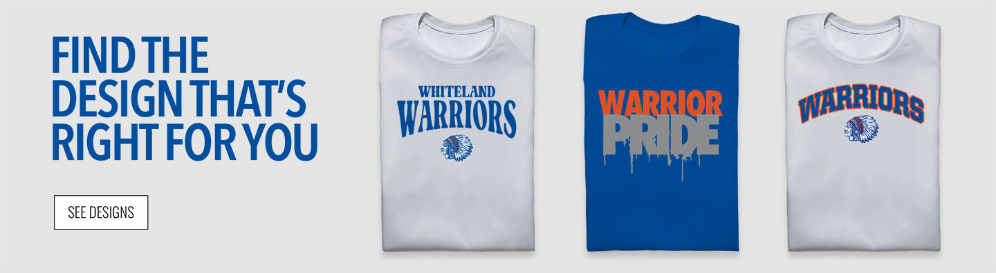 Whiteland Warriors Find the Design That's Right For You - Single Banner