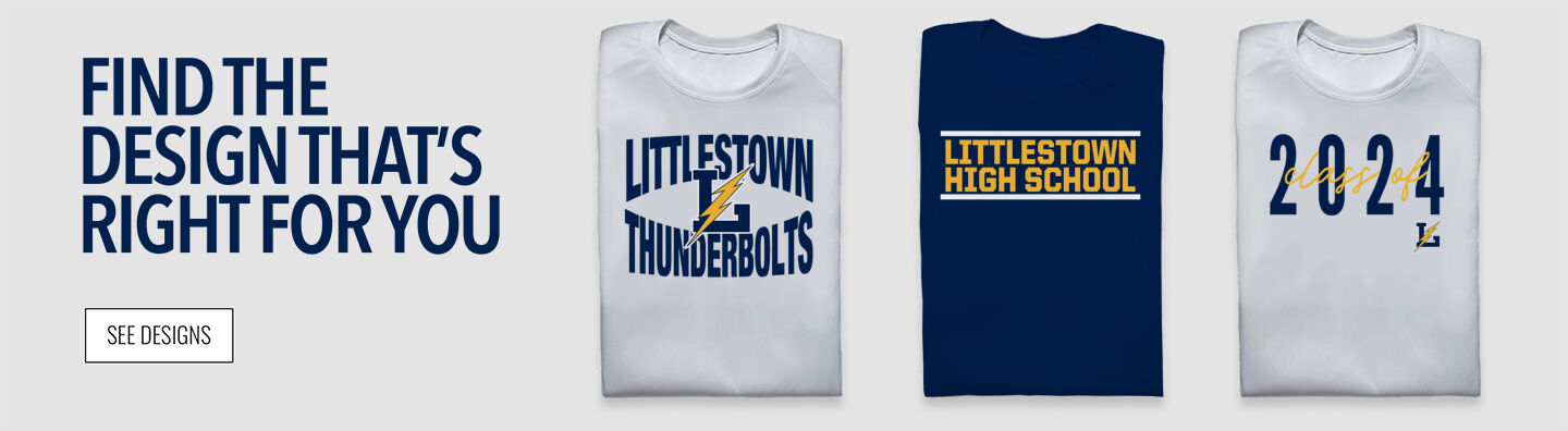 LITTLESTOWN HIGH SCHOOL THUNDERBOLTS Find the Design That's Right For You - Single Banner