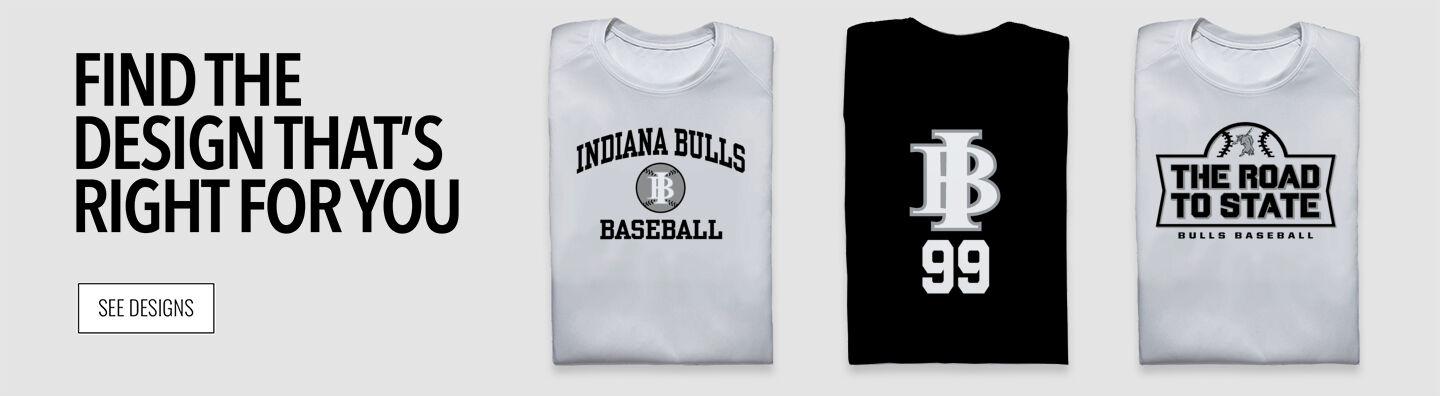 Indiana Bulls Baseball The Official Online Store Find the Design That's Right For You - Single Banner