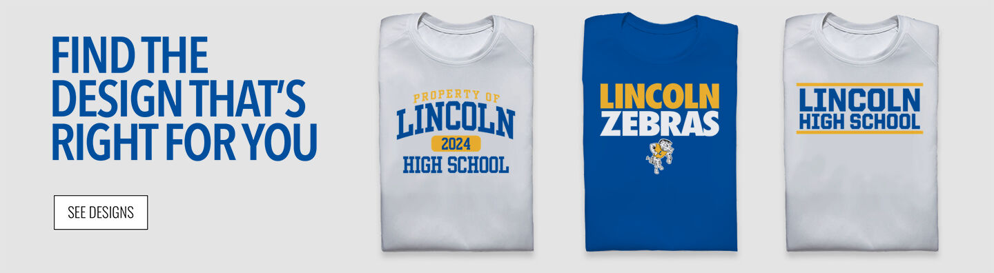 LINCOLN HIGH SCHOOL ZEBRAS Find Your Design Banner