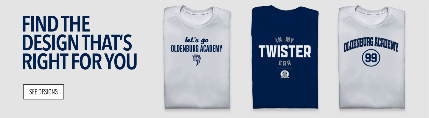 OLDENBURG ACADEMY TWISTERS Find the Design That's Right For You - Single Banner