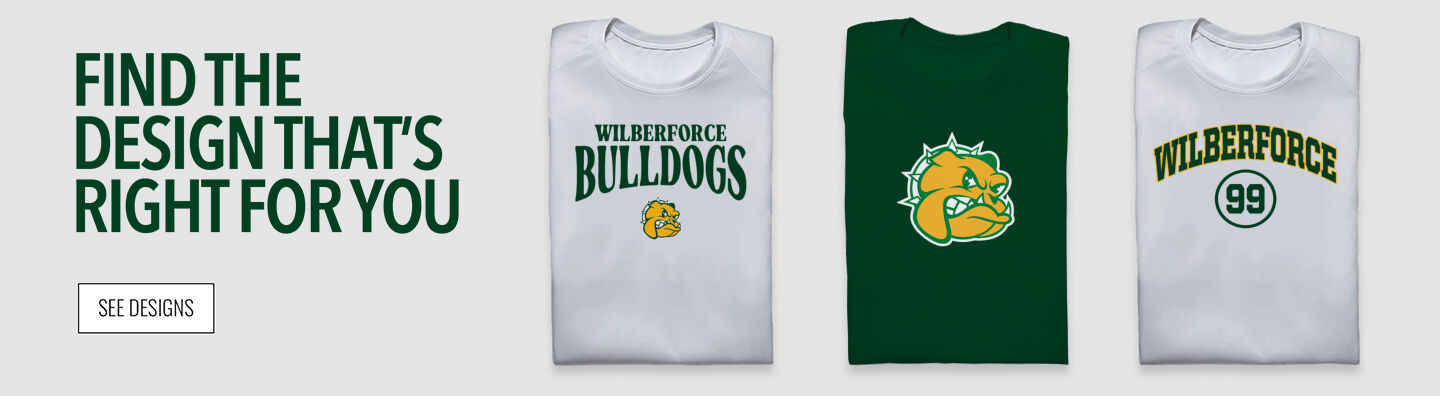 Wilberforce Bulldogs Find the Design That's Right For You - Single Banner