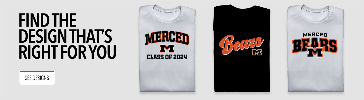 Merced Bears Find the Design That's Right For You - Single Banner