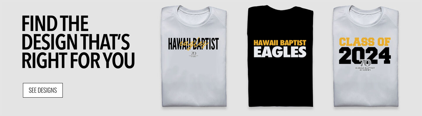 Hawaii Baptist Eagles Find Your Design Banner