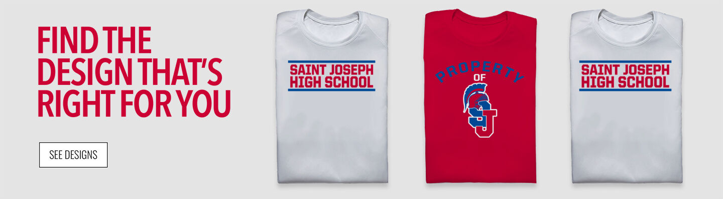 SAINT JOSEPH HIGH SCHOOL SPARTANS official sideline Find Your Design Banner