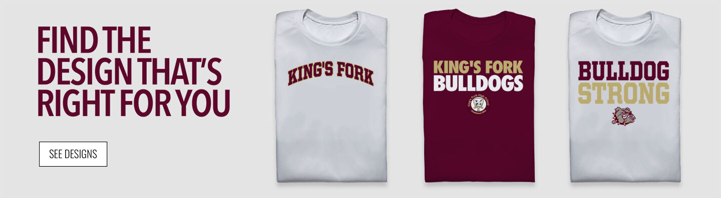 KING'S FORK HIGH SCHOOL BULLDOGS Find Your Design Banner