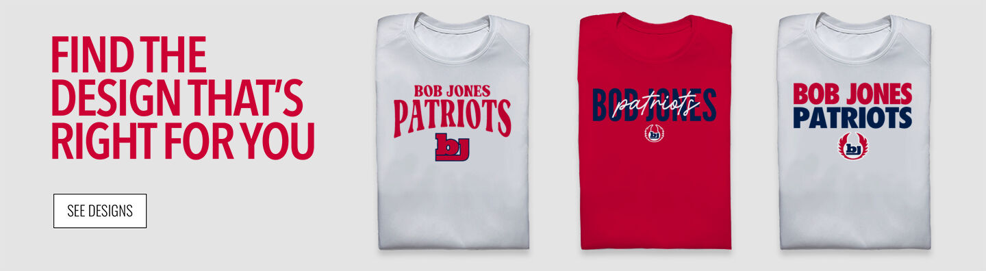 Bob Jones Patriots Find Your Design Banner