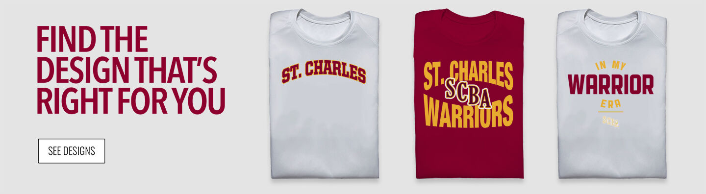 St. Charles Warriors Find the Design That's Right For You - Single Banner