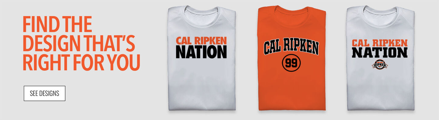 Cal Ripken Baseball Find the Design That's Right For You - Single Banner