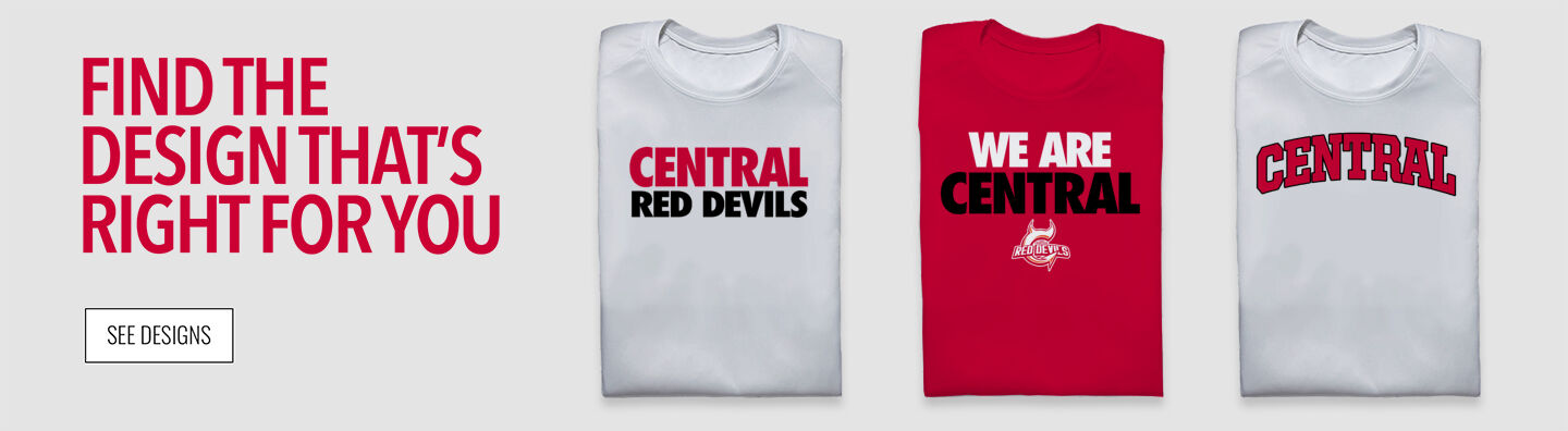 CENTRAL HIGH SCHOOL RED DEVILS Find the Design That's Right For You - Single Banner