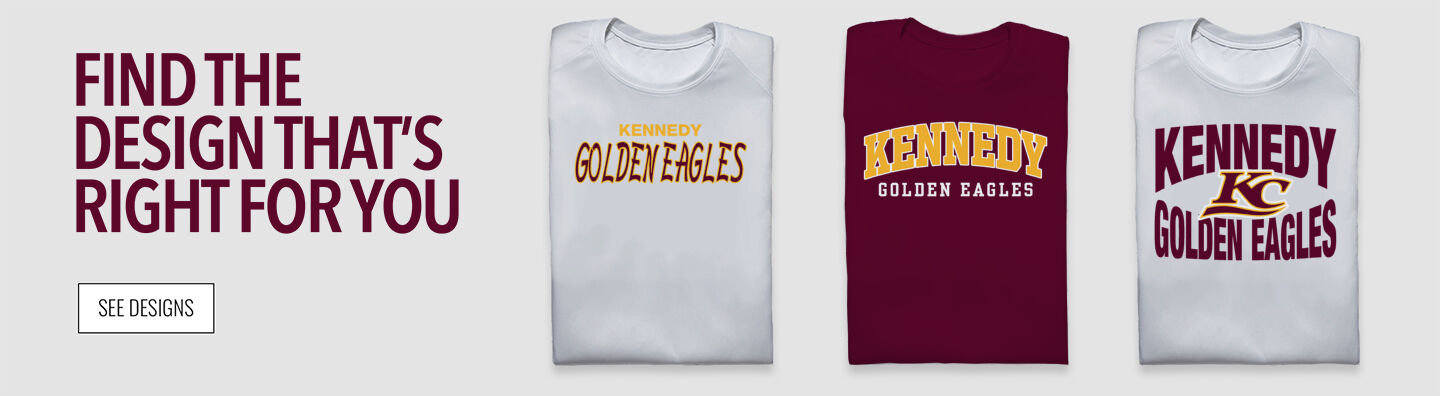 KENNEDY CATHOLIC HIGH SCHOOL GOLDEN EAGLES Find the Design That's Right For You - Single Banner