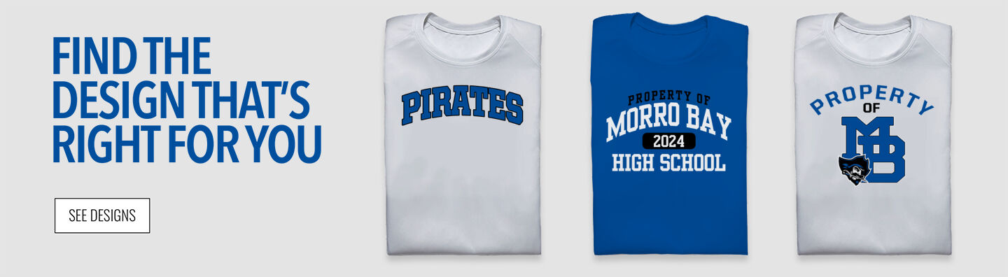 MORRO BAY HIGH SCHOOL PIRATES Find the Design That's Right For You - Single Banner
