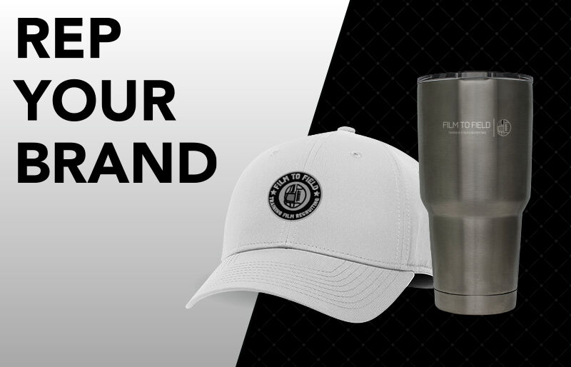 Film To Field  Football Training Corporate: Rep Your Brand - Dual Banner