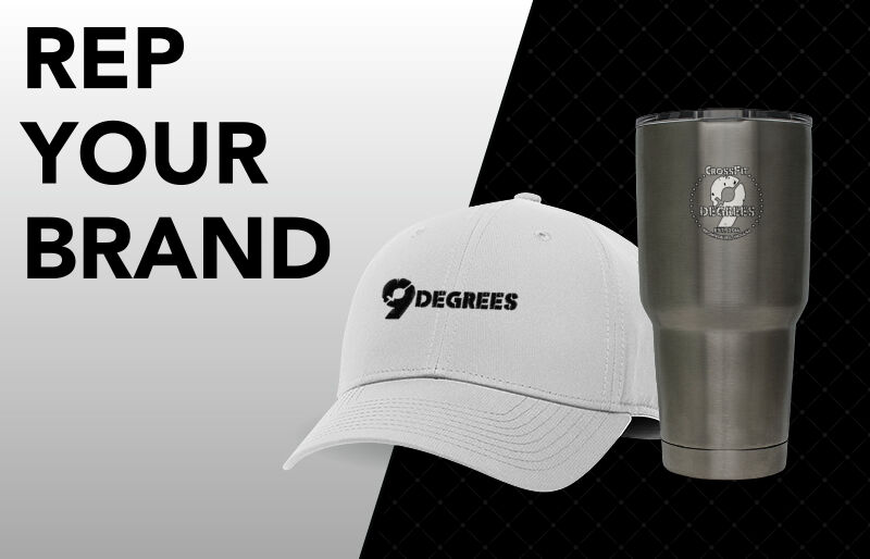 CrossFit 9 Degrees CrossFit 9 Degrees Corporate: Rep Your Brand - Dual Banner