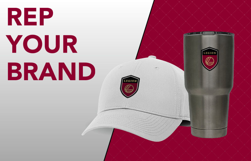 Legion Logistics Online Store Corporate: Rep Your Brand - Dual Banner