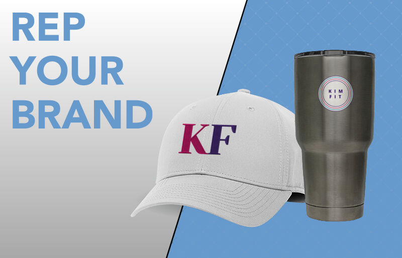 KimFit Fitness KimFit Fitness Corporate: Rep Your Brand - Dual Banner