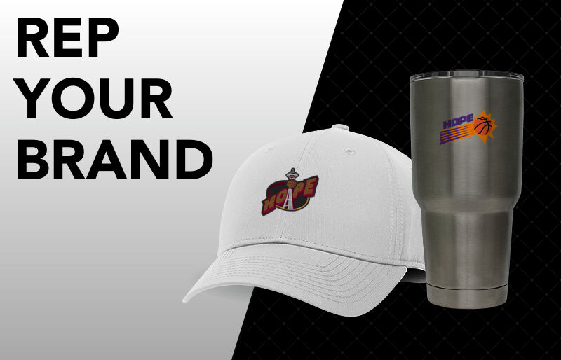 Hope + Future Team Store Corporate: Rep Your Brand - Dual Banner
