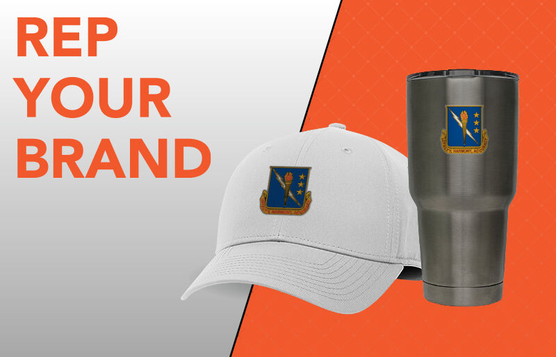 93d Signal Brigade Lightning Warriors Corporate: Rep Your Brand - Dual Banner