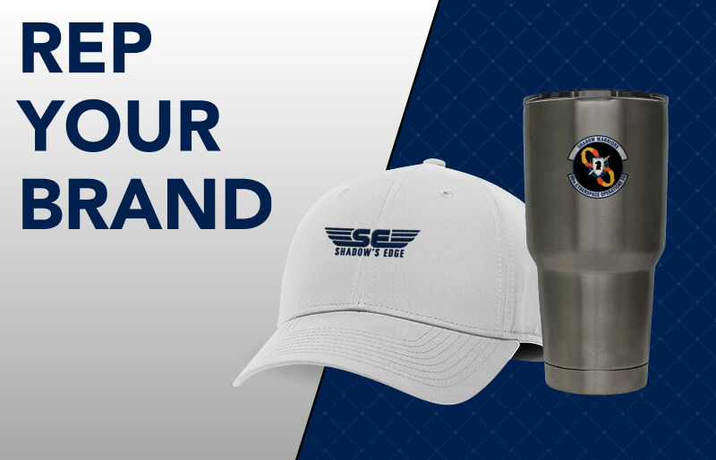 90th Cyberspace  Operations Squadron Corporate: Rep Your Brand - Dual Banner