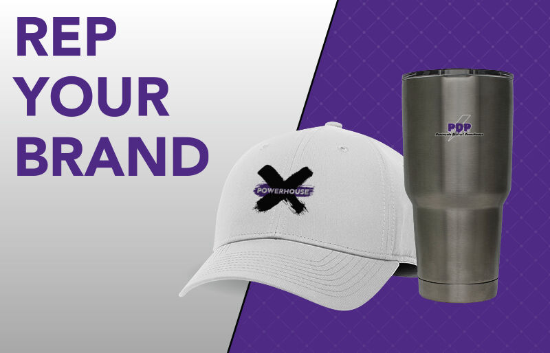 PD Power House PD Power House Corporate: Rep Your Brand - Dual Banner