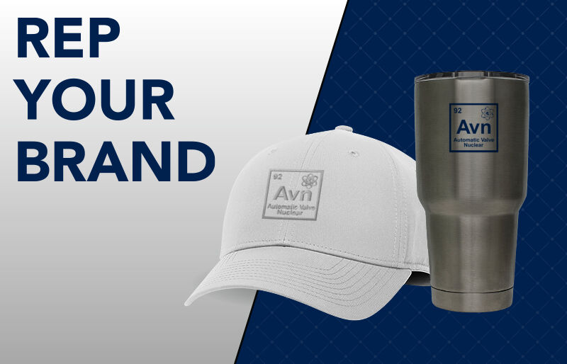Automatic Valve Nuclear AVN Corporate: Rep Your Brand - Dual Banner