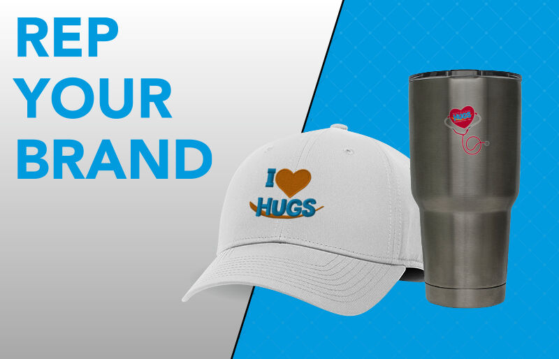 HUGS Foundation HUGS Foundation Corporate: Rep Your Brand - Dual Banner