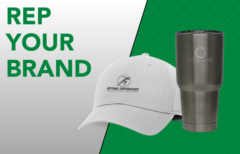 Optimal Performance Training Center Corporate: Rep Your Brand - Dual Banner