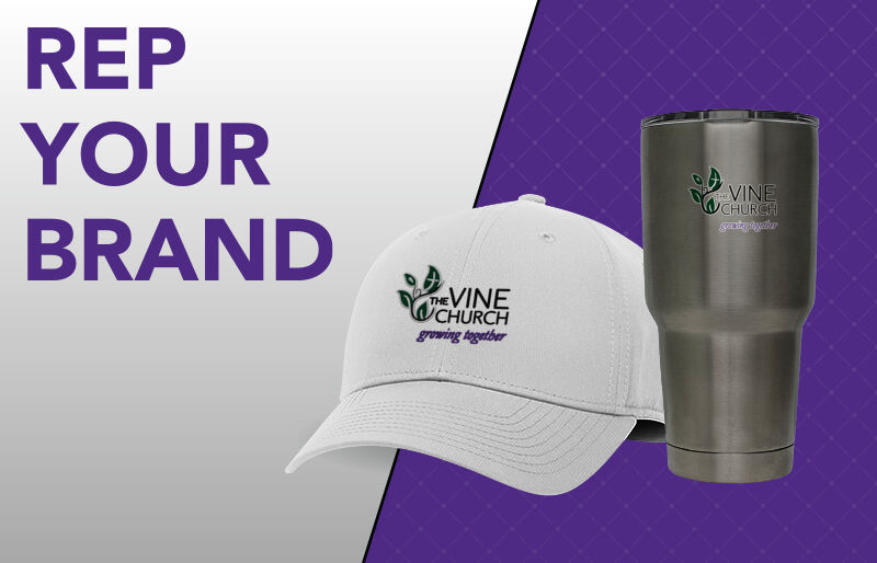 The Vine Church The Vine Church Corporate: Rep Your Brand - Dual Banner