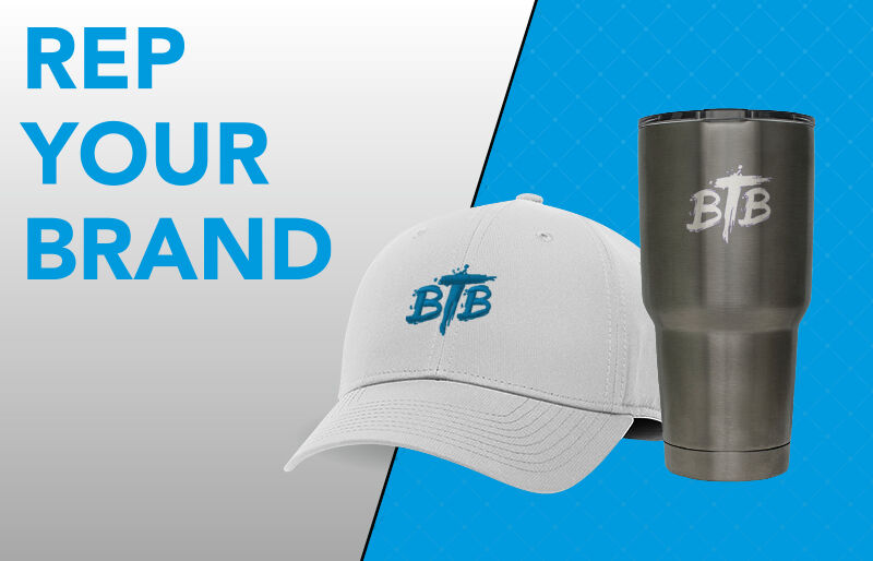 Bigger Than Ball  Foundation Corporate: Rep Your Brand - Dual Banner