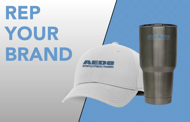 AED8 Sports AED8 Sports Corporate: Rep Your Brand - Dual Banner