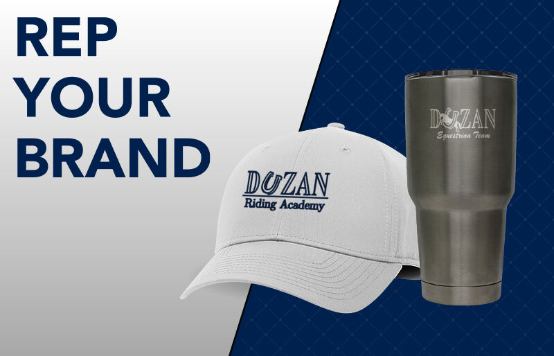 Duzan Equestrian Team Duzan Equestrian Tea Corporate: Rep Your Brand - Dual Banner