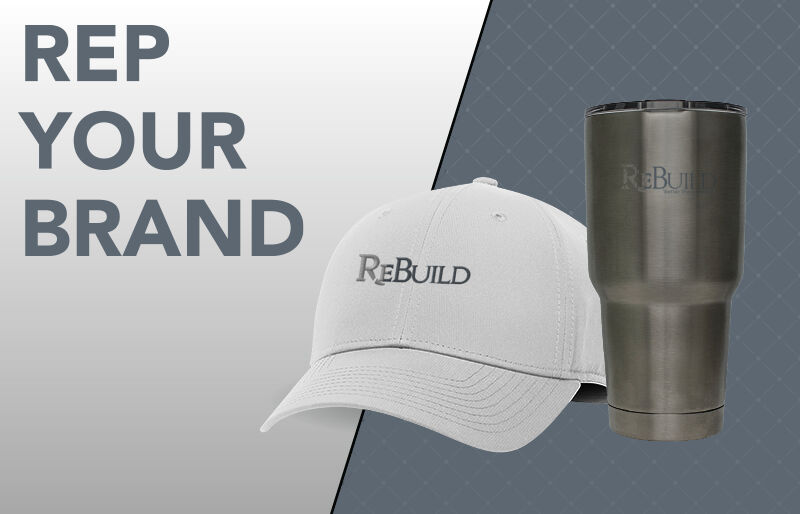 Rebuild Rebuild Corporate: Rep Your Brand - Dual Banner