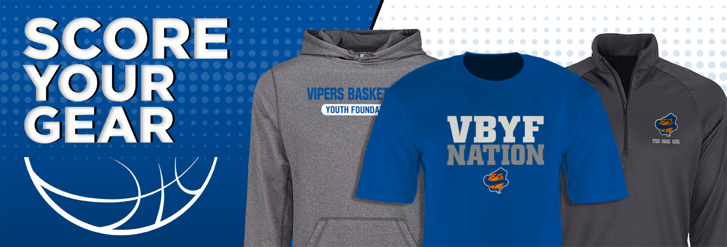 Vipers Basketball VBYF Club: Basketball - Single Banner
