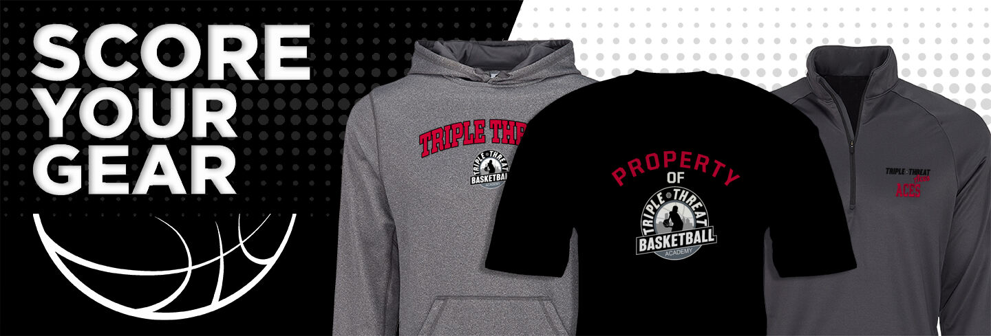 Triple Threat  Aces Club: Basketball - Single Banner