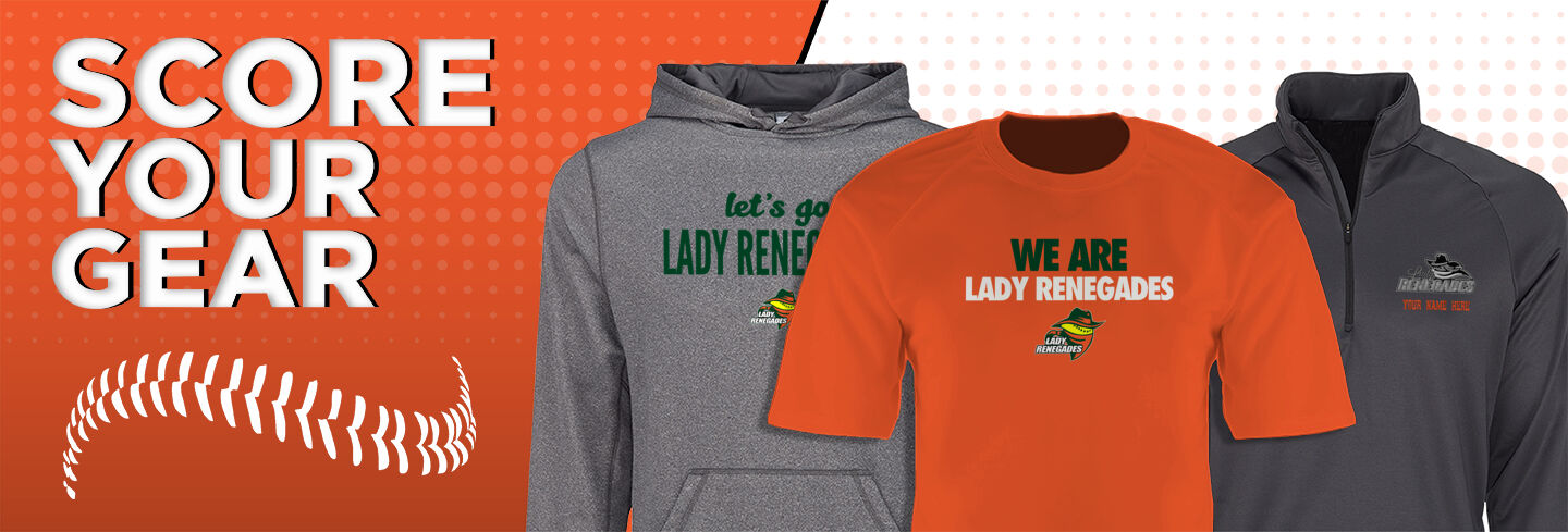 Lady Renegades official sideline store Club: Baseball - Single Banner