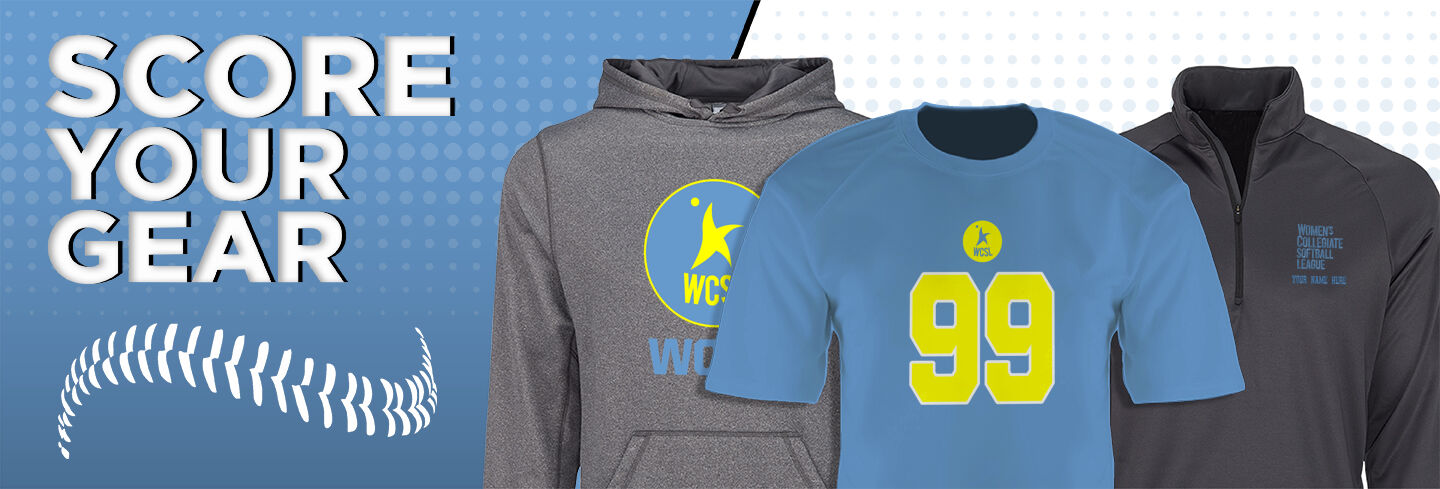 Women's Collegiate  Softball League Club: Baseball - Single Banner